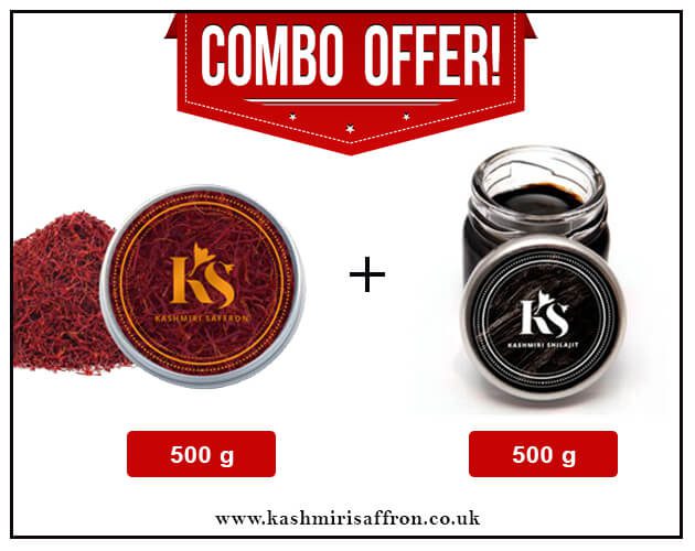 Saffron & Shilajit Combo Offer 500g