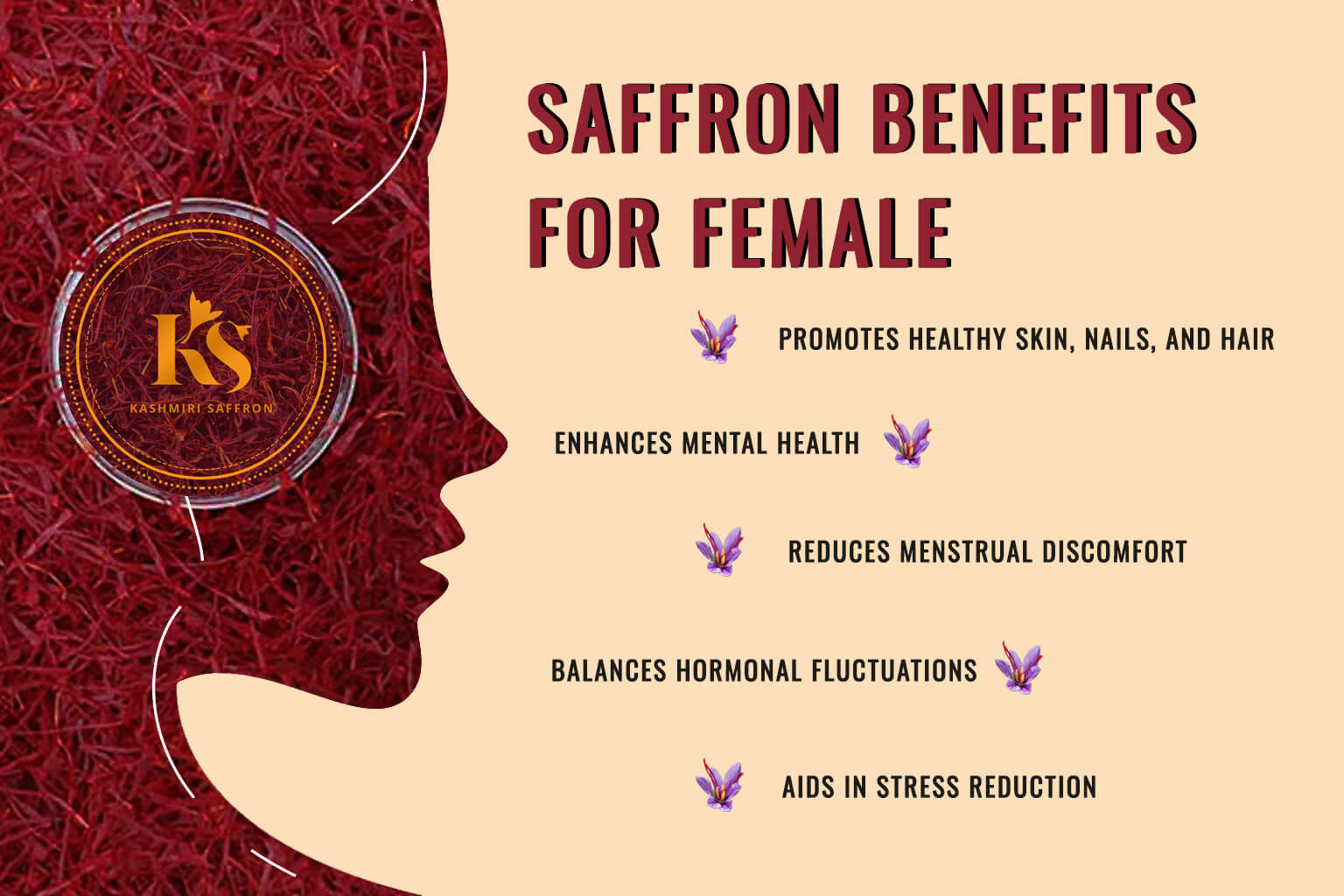 Saffron Benefits for Female